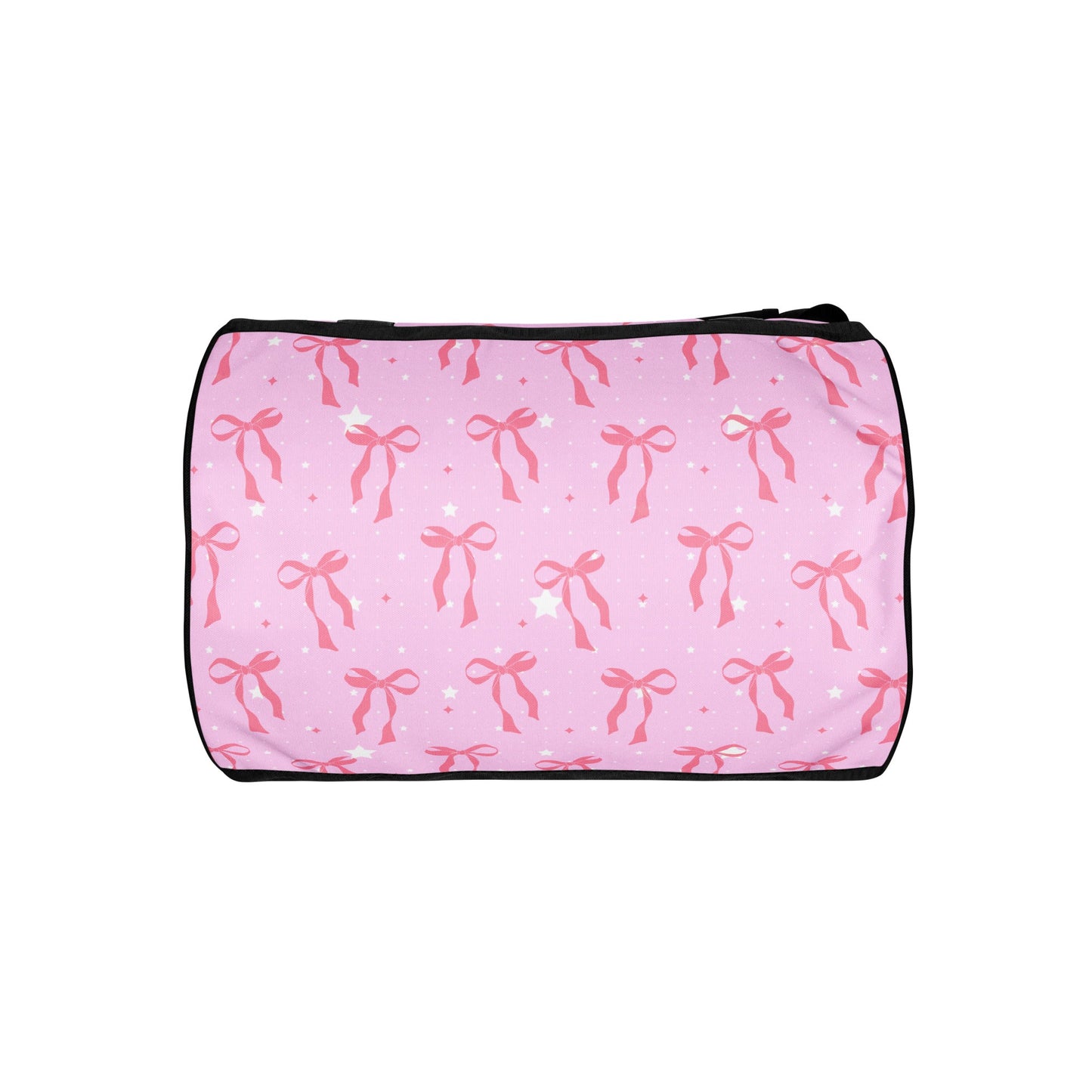 Custom Name Pink Ribbons Gym Bag