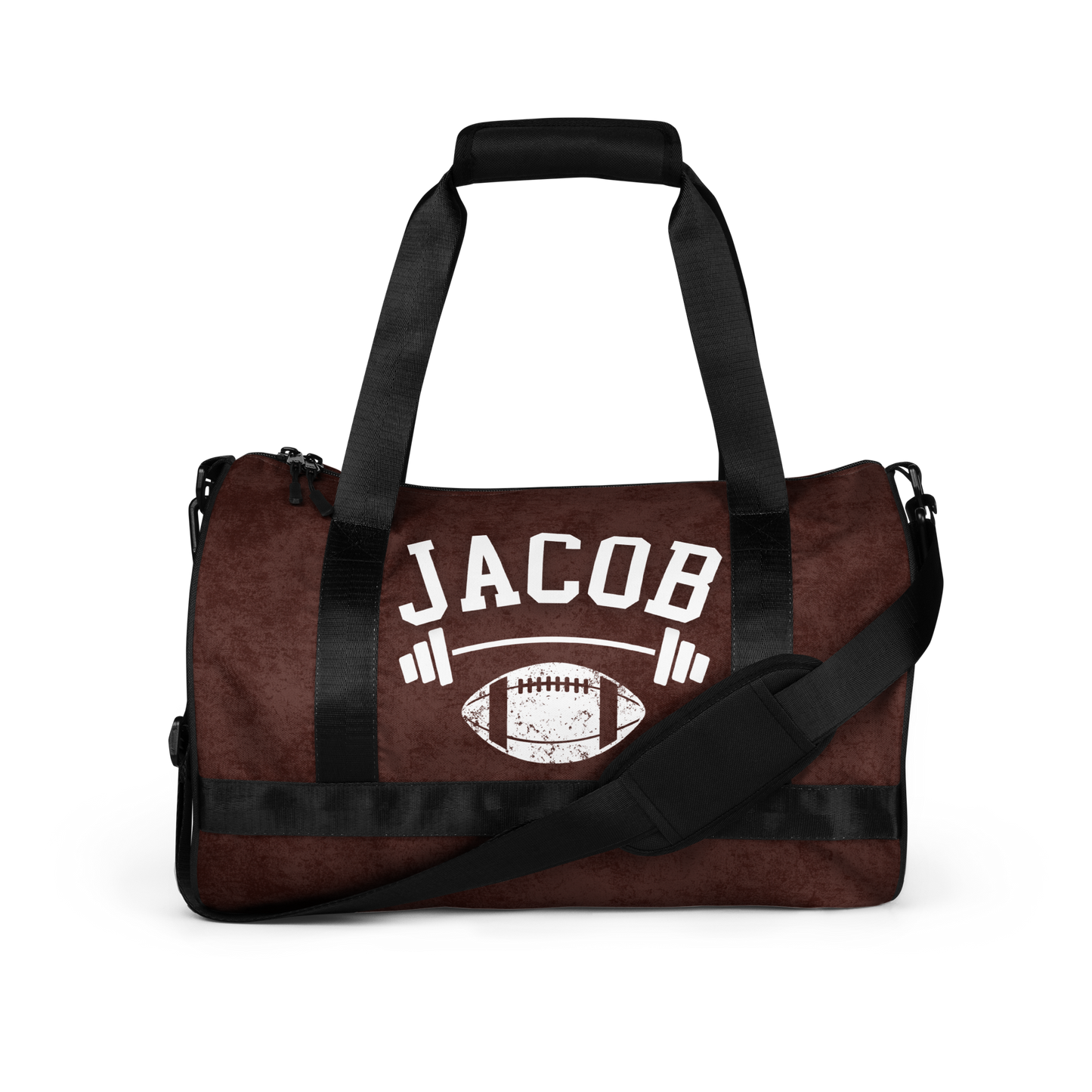 Custom Name Football & Gym Bag