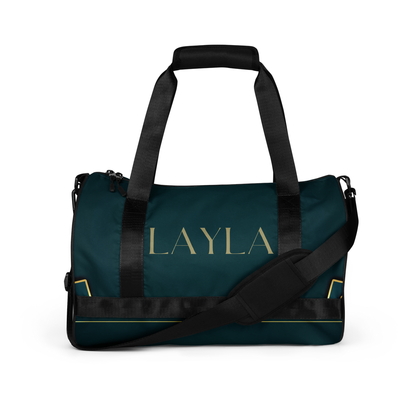 Custom Name Luxury Gym Bag