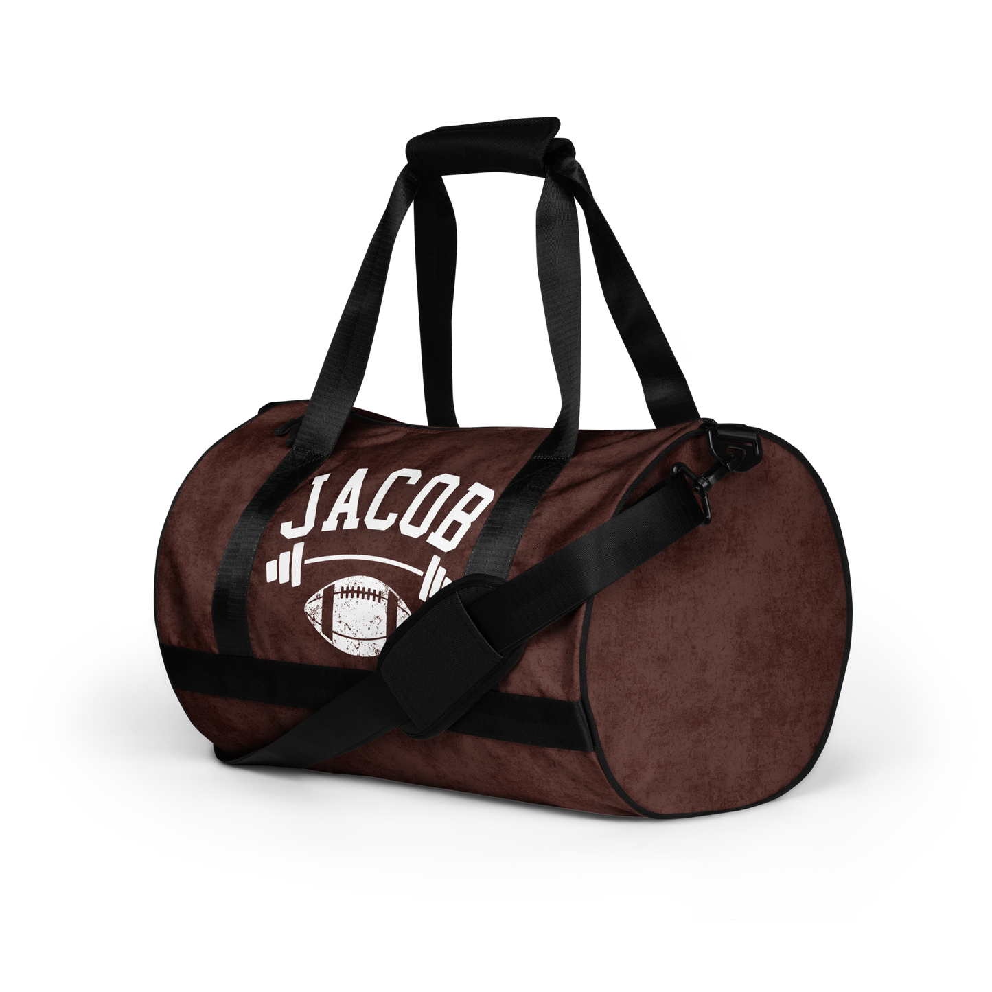 Custom Name Football & Gym Bag