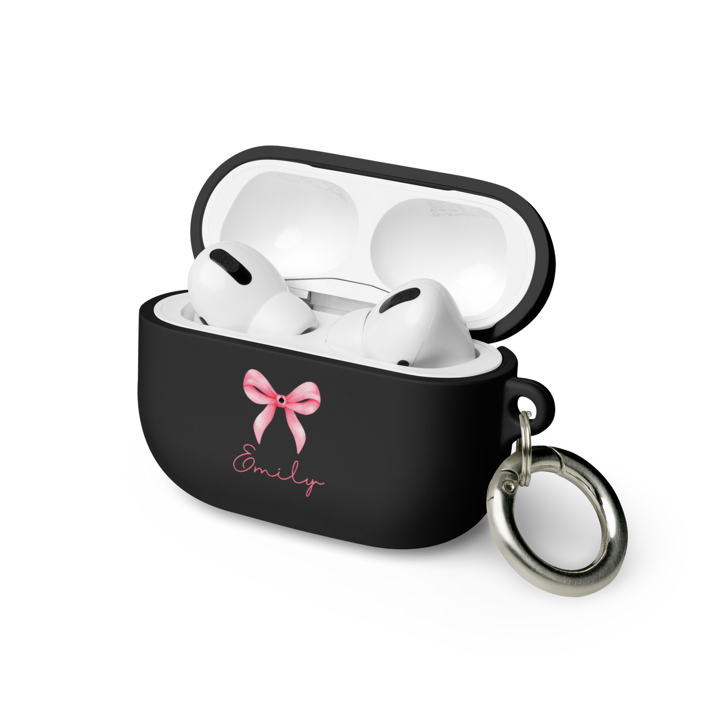 Custom Pink Ribbon AirPods Case