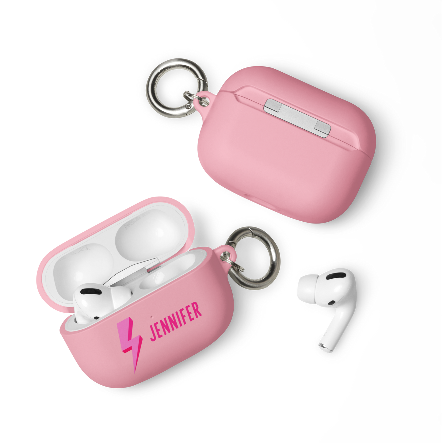 Custom Pink Energy AirPods Case