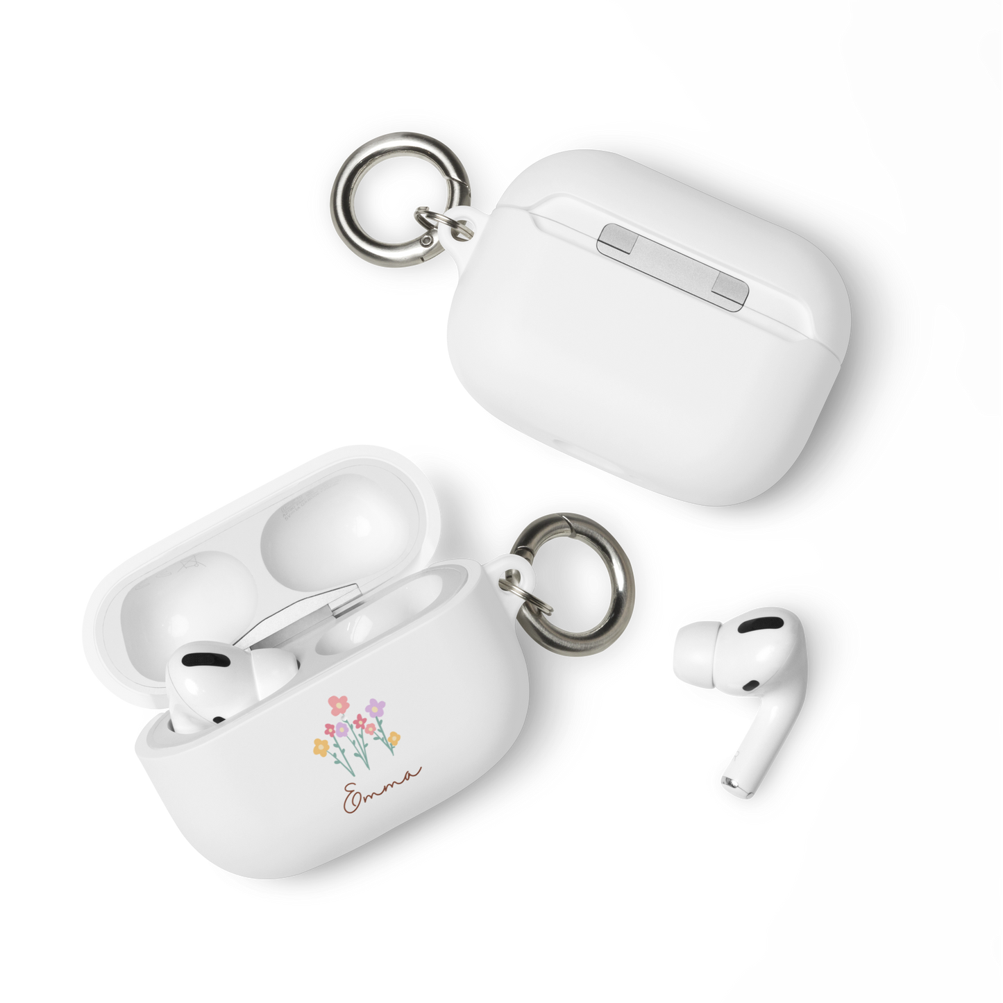 Custom Flowers AirPods Pro Case