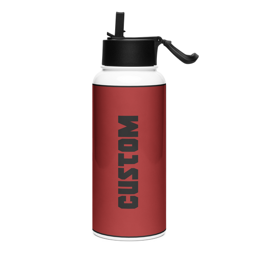 Custom Name Deadpool Water Bottle