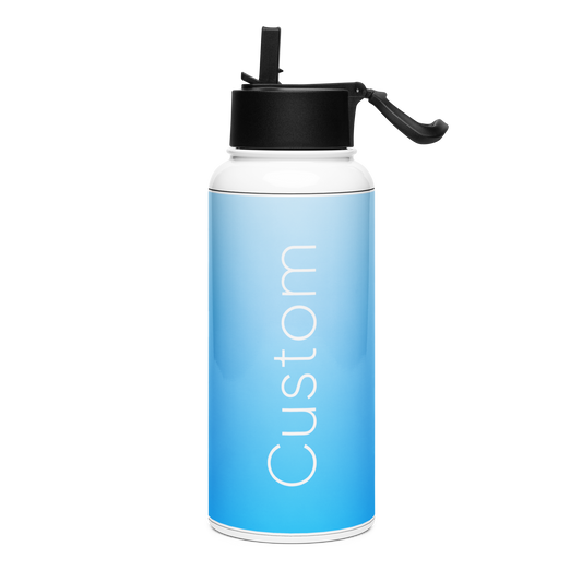 Custom Name Calm Water Bottle