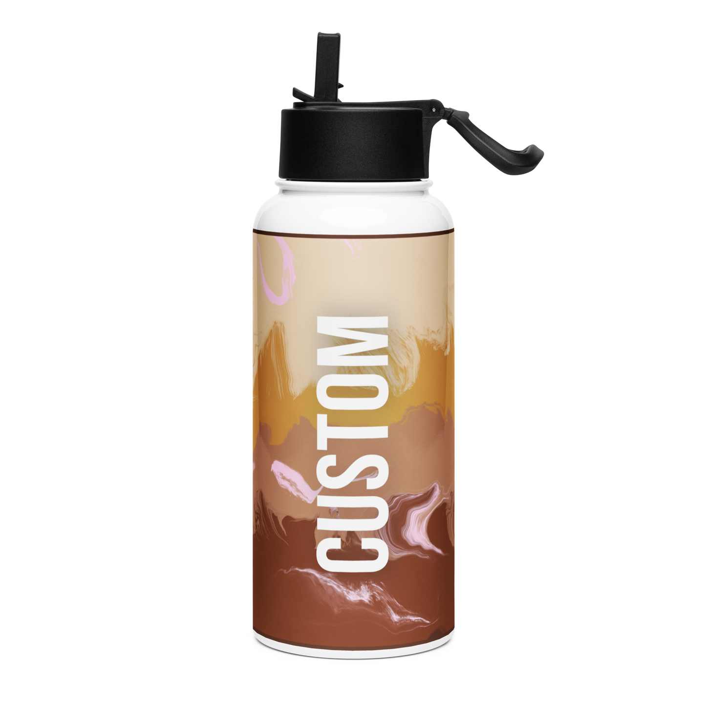 Custom Name Coffee Water Bottle