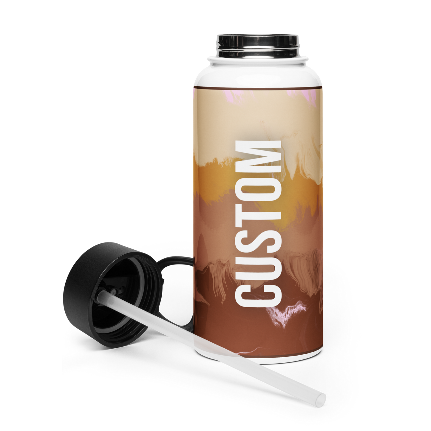 Custom Name Coffee Water Bottle