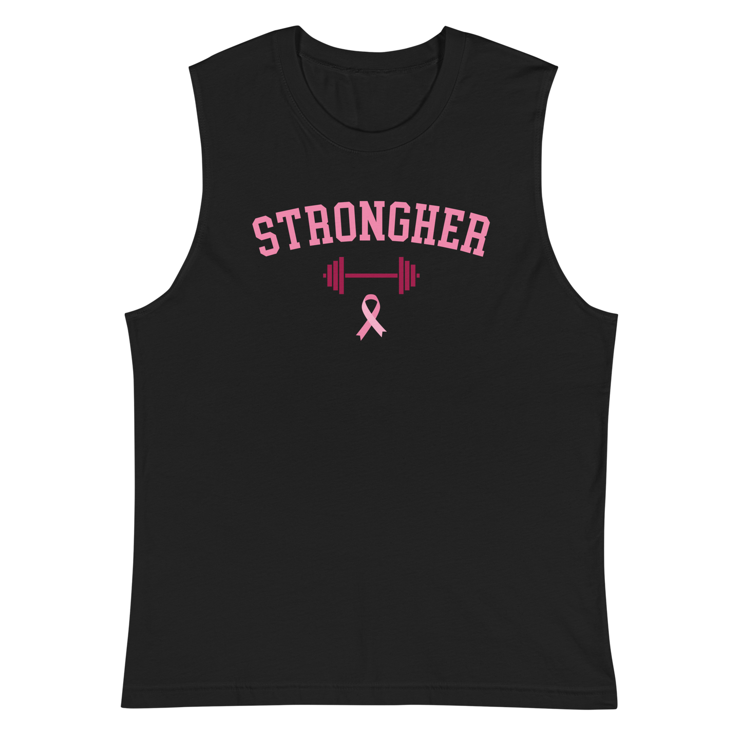 Breast Cancer Awareness Muscle Shirt