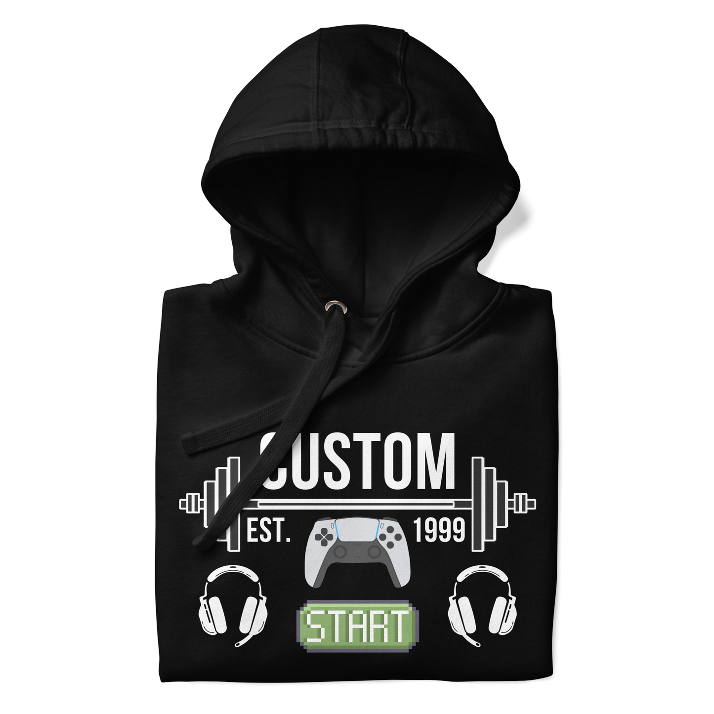 Custom Gym & Gaming Hoodie