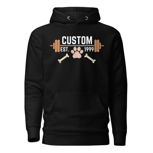 Custom Gym & Dog Hoodie