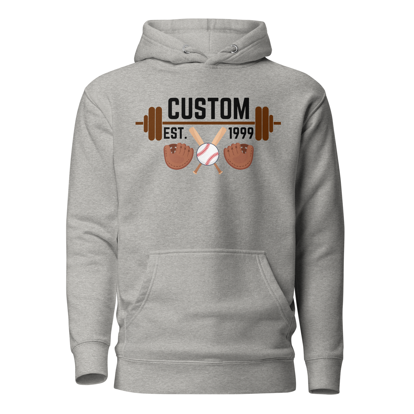 Custom Gym & Baseball Hoodie