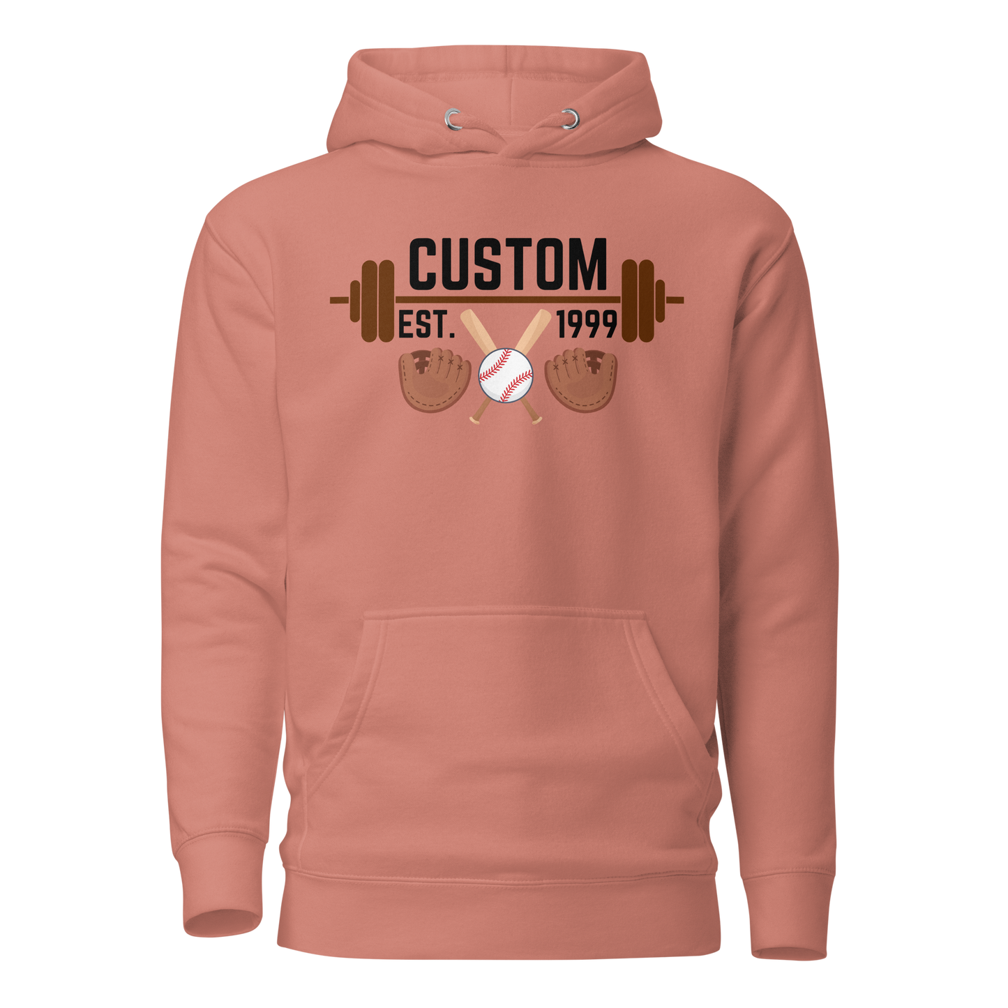 Custom Gym & Baseball Hoodie