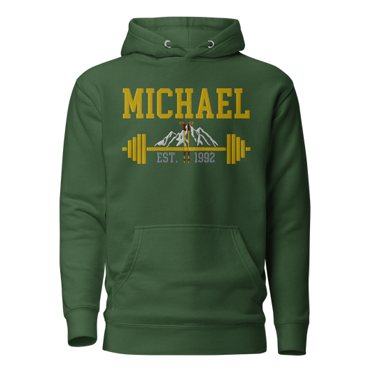 Custom Gym & Hiking Embroidered Hoodie