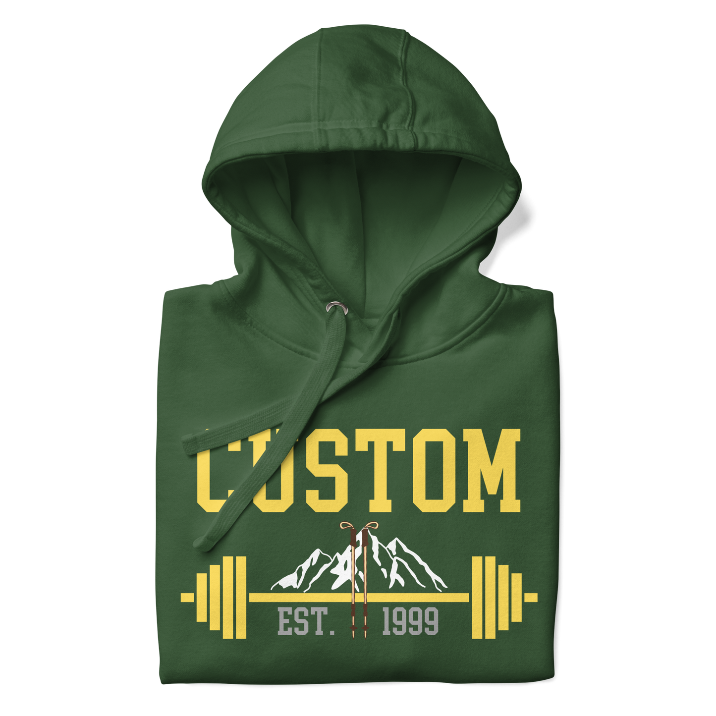 Custom Gym & Hiking Hoodie