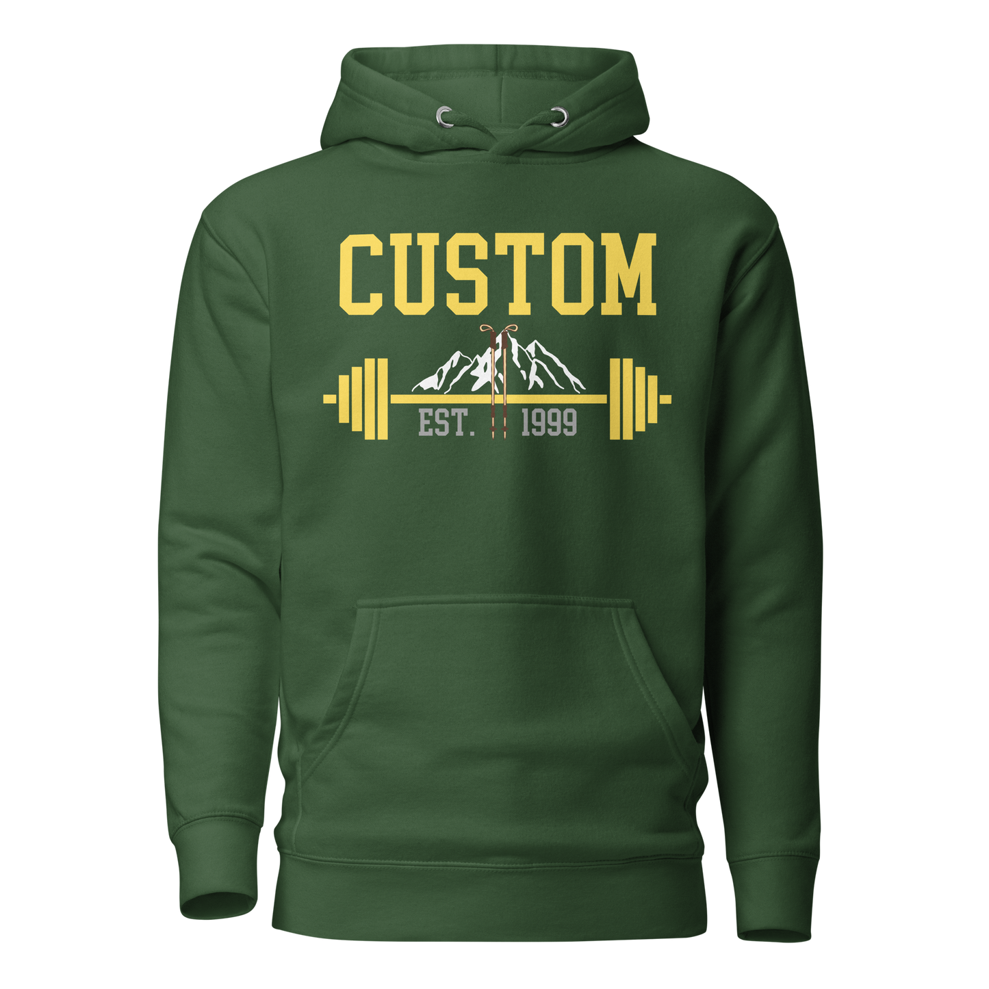 Custom Gym & Hiking Hoodie