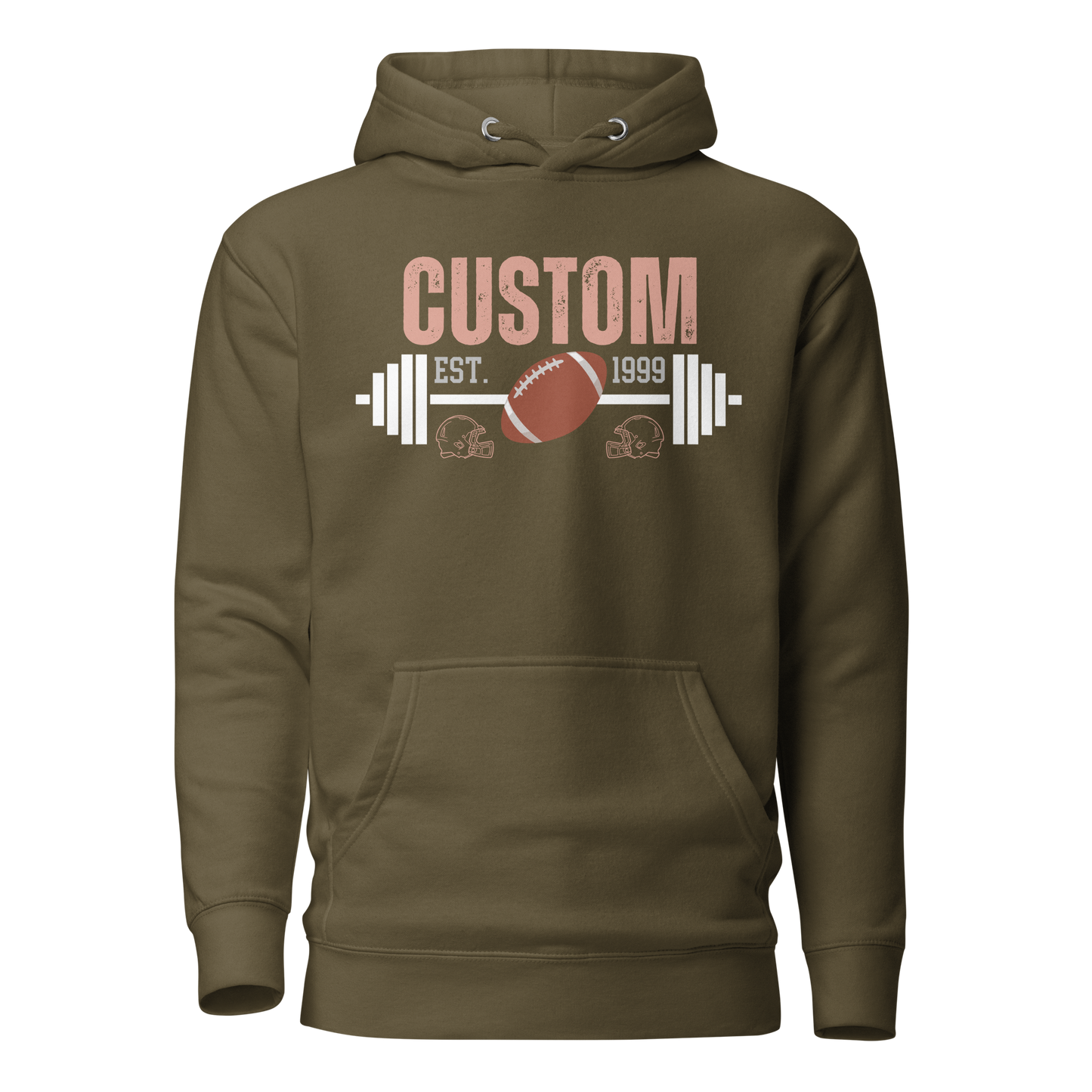 Custom Gym & Rugby Hoodie