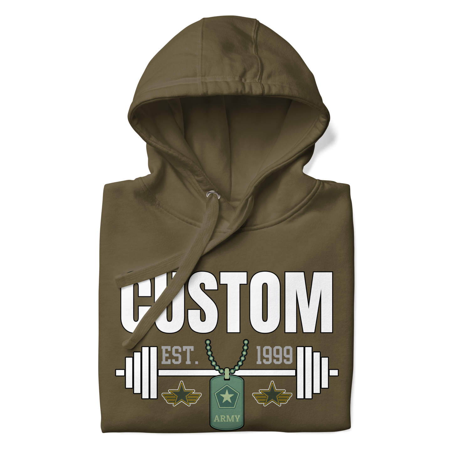 Custom Gym & Military Hoodie