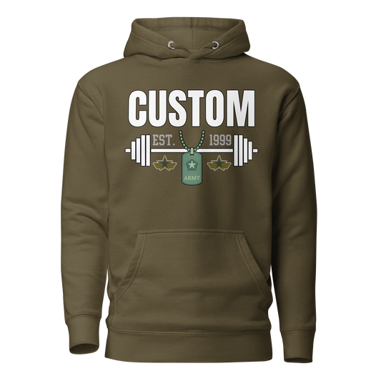 Custom Gym & Military Hoodie