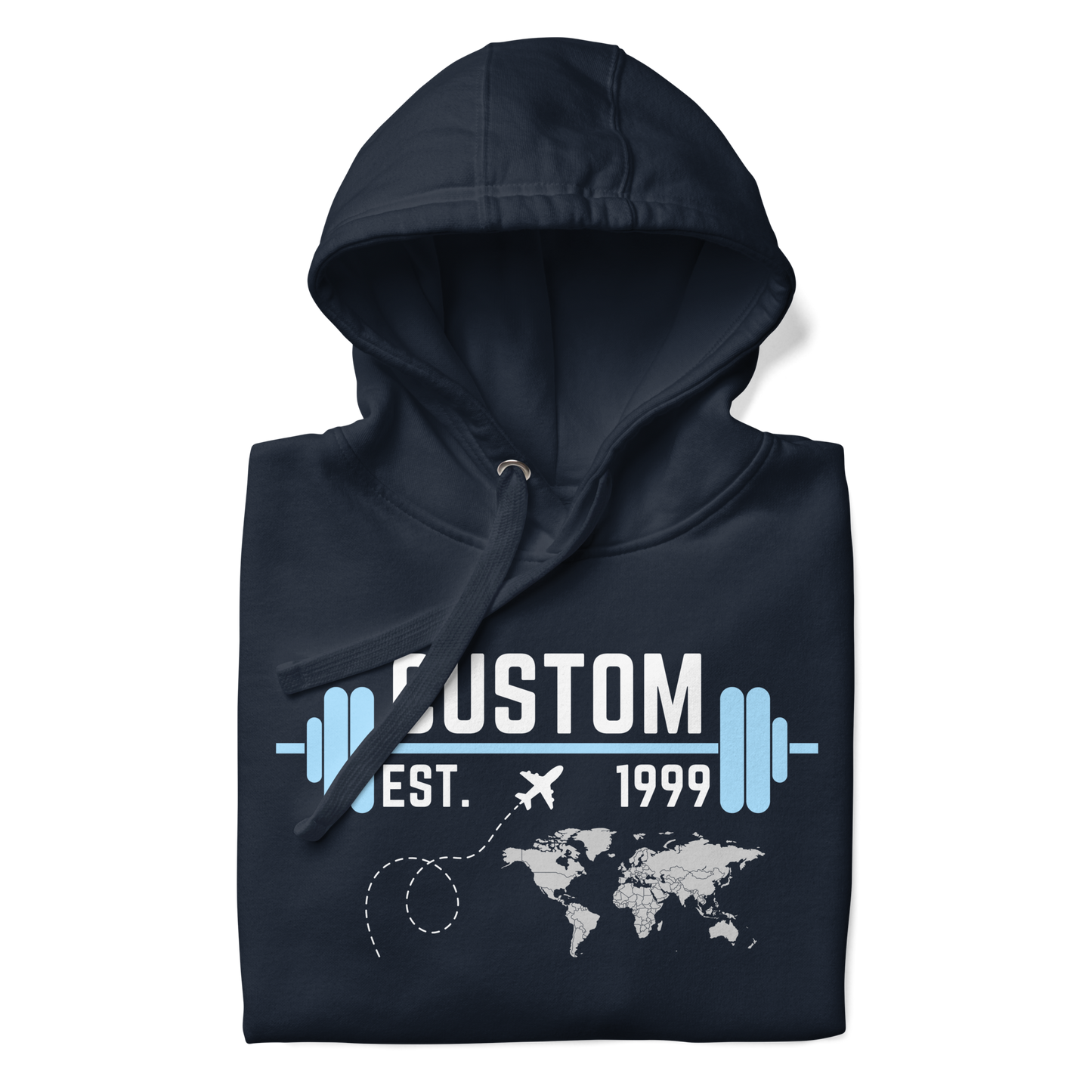 Custom Gym & Travel Hoodie