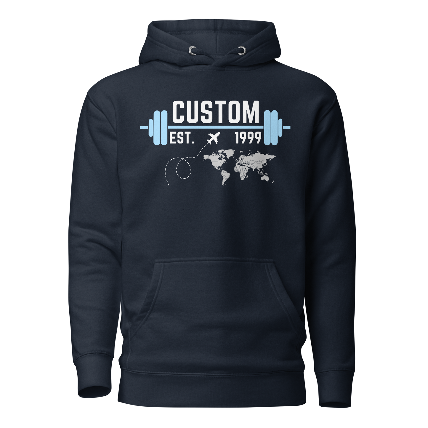 Custom Gym & Travel Hoodie