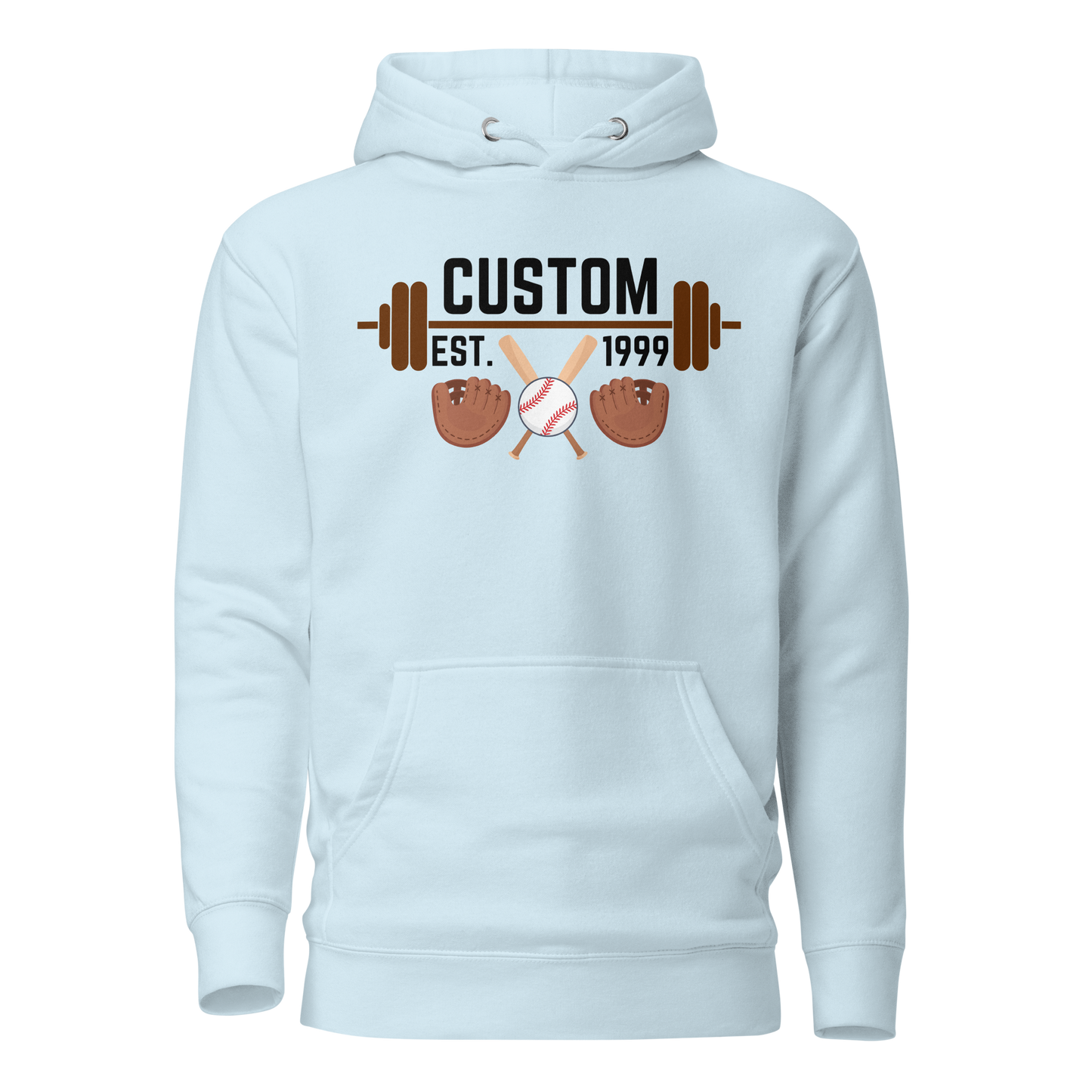 Custom Gym & Baseball Hoodie