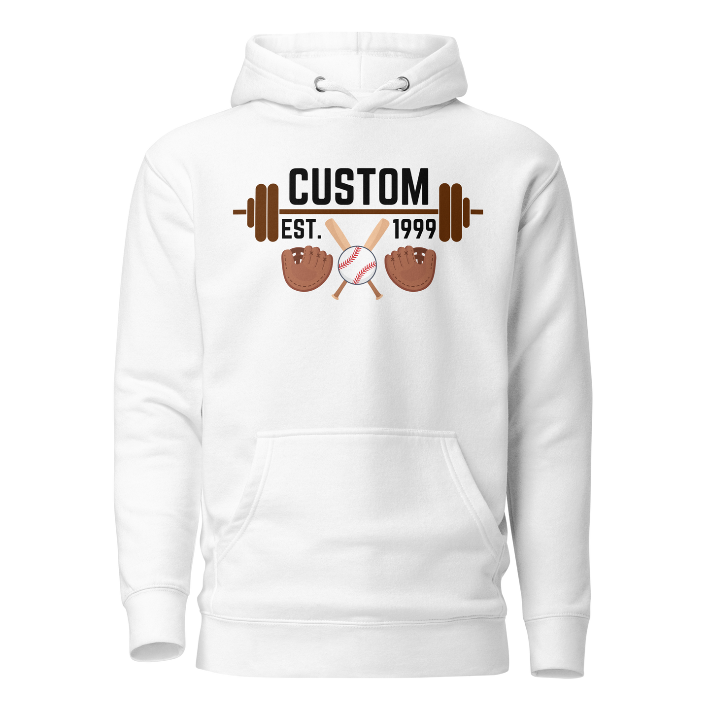 Custom Gym & Baseball Hoodie