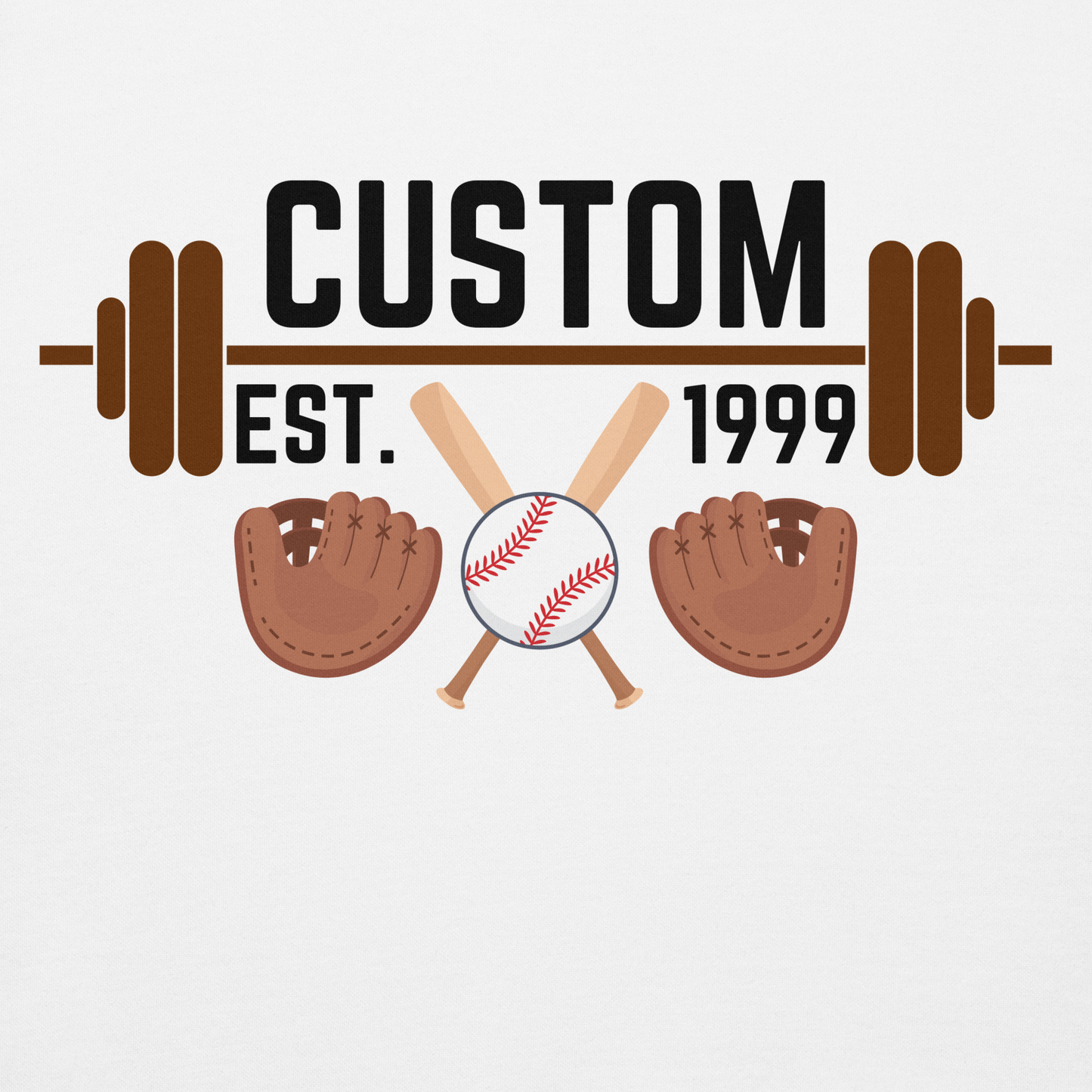 Custom Gym & Baseball Hoodie