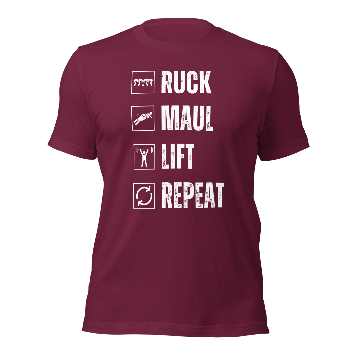 Ruck Maul Lift Repeat T-shirt